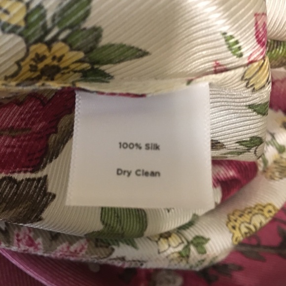 Talbots Floral Silk top - Picture 3 of 3